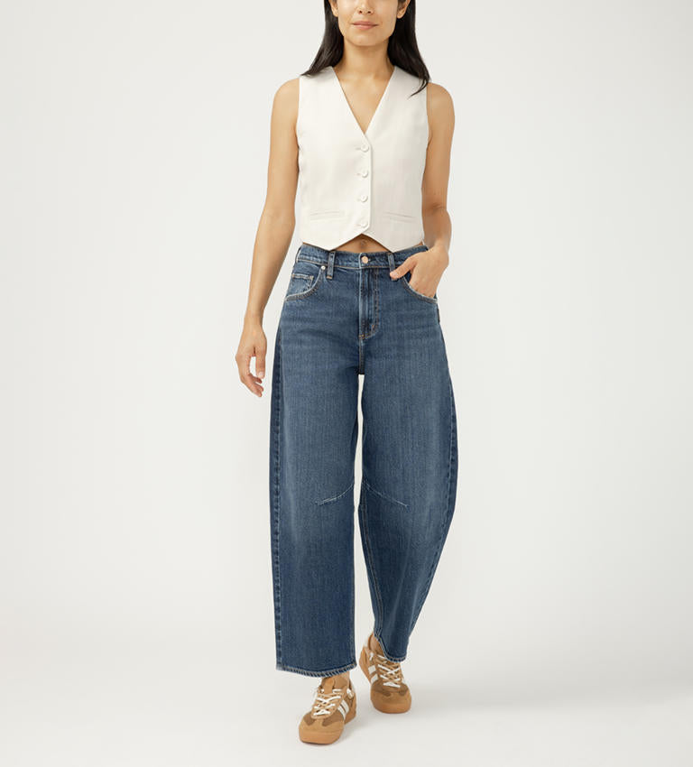Silver Jeans Barrel Leg Jeans 346
