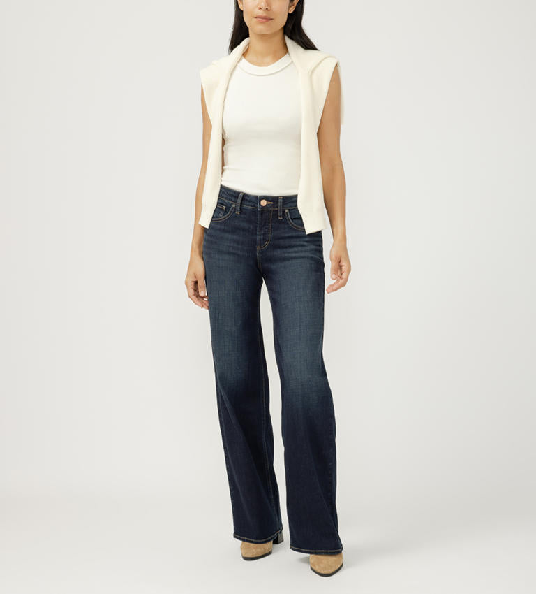 Silver Jeans Suki Wide Leg Jeans 484