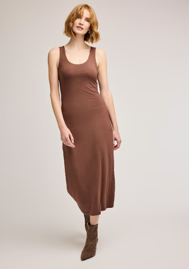 Gentle Fawn Alexi Tank Dress BRUNETTE