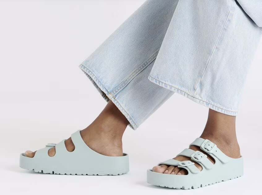Birkenstock Florida III Platform EVA SURF GREEN