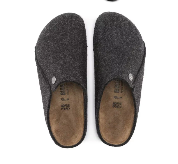 Birkenstock Zermatt Standard Wool ANTHRACITE