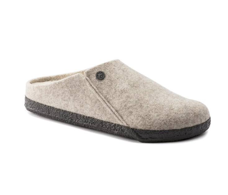 Birkenstock Zermatt Shearling Wool Felt Clog EGGNOG