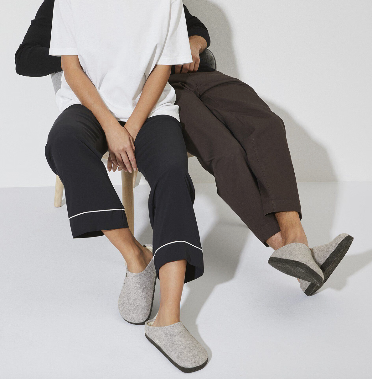 Birkenstock Zermatt Standard Wool Light Grey