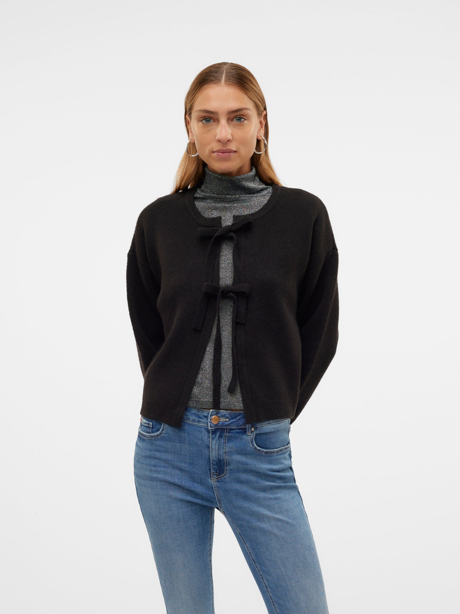 Vero Moda Bow Tie Front Cardigan