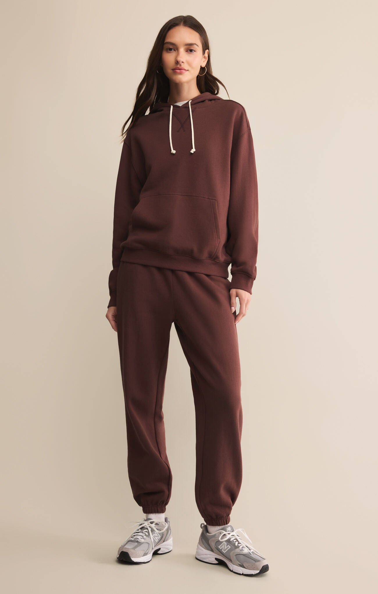 Z Supply Coastal View Hoodie SANDALWOOD