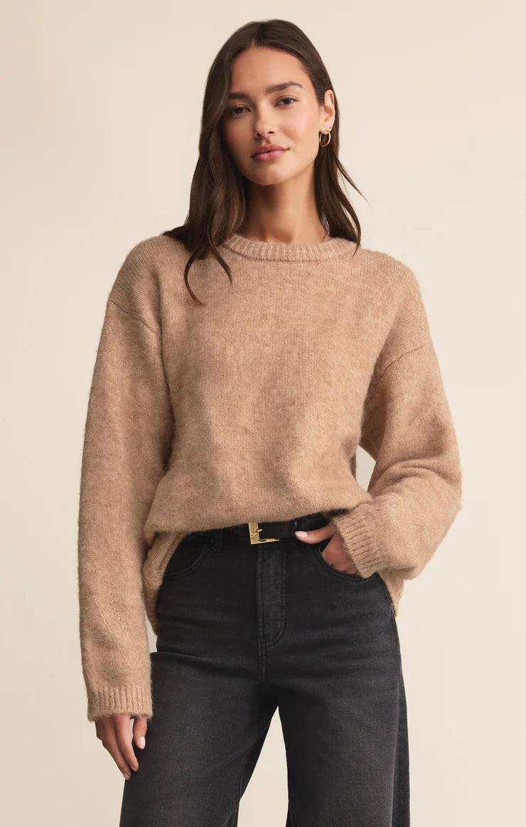 Z Supply Snowed In Sweater CAMEL
