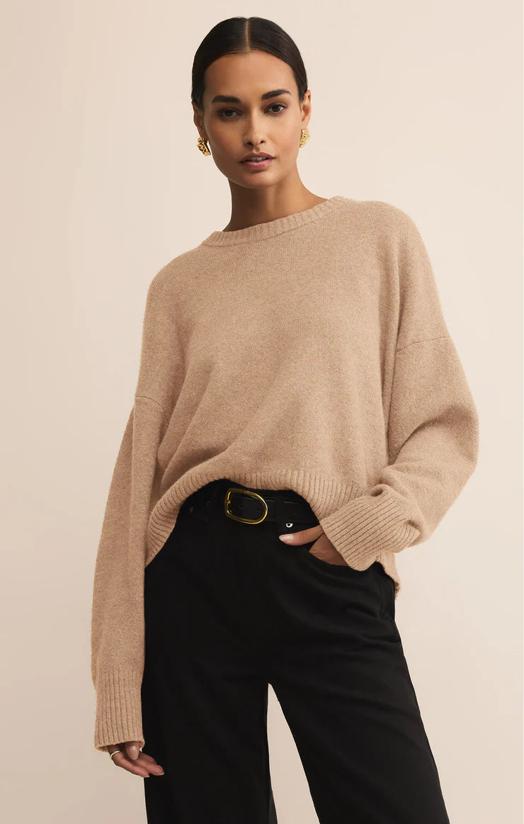 Z Supply Cirrus Cozy Sweater MACAROON