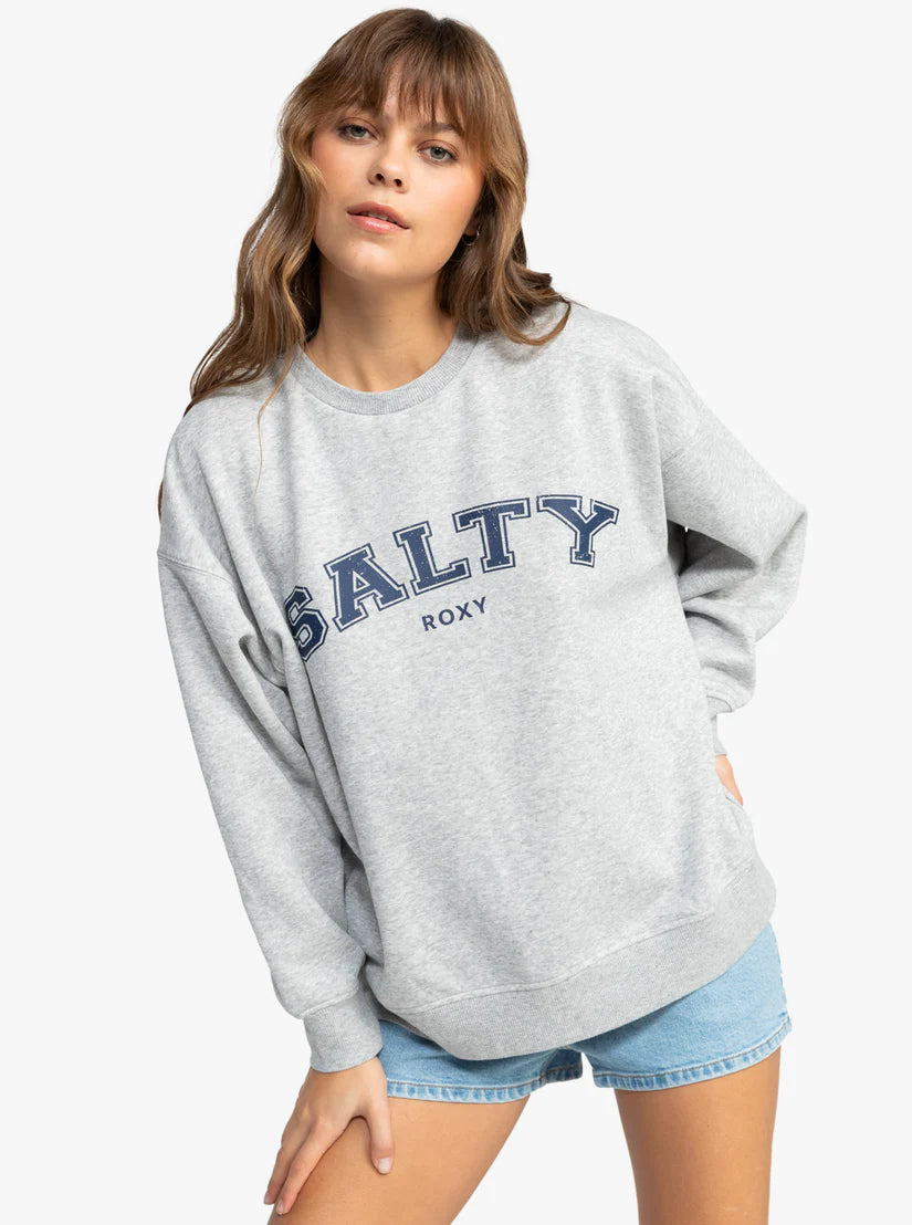 Roxy Salty Morning Sweatshirt HGRY