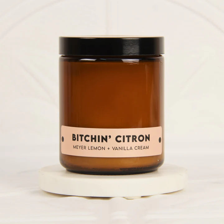 Charleston & Harlow Bitchin Citron Jar Candle