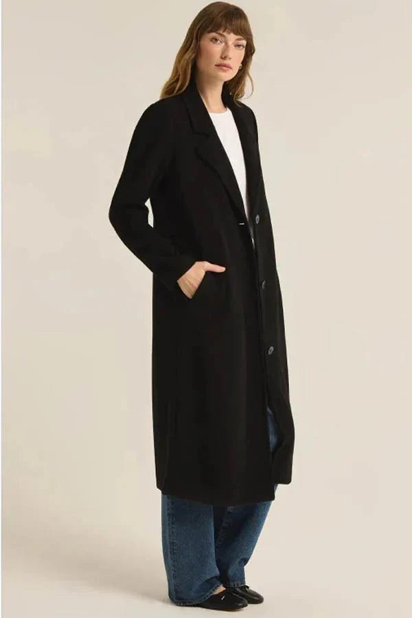 Z Supply Conway Coat BLK