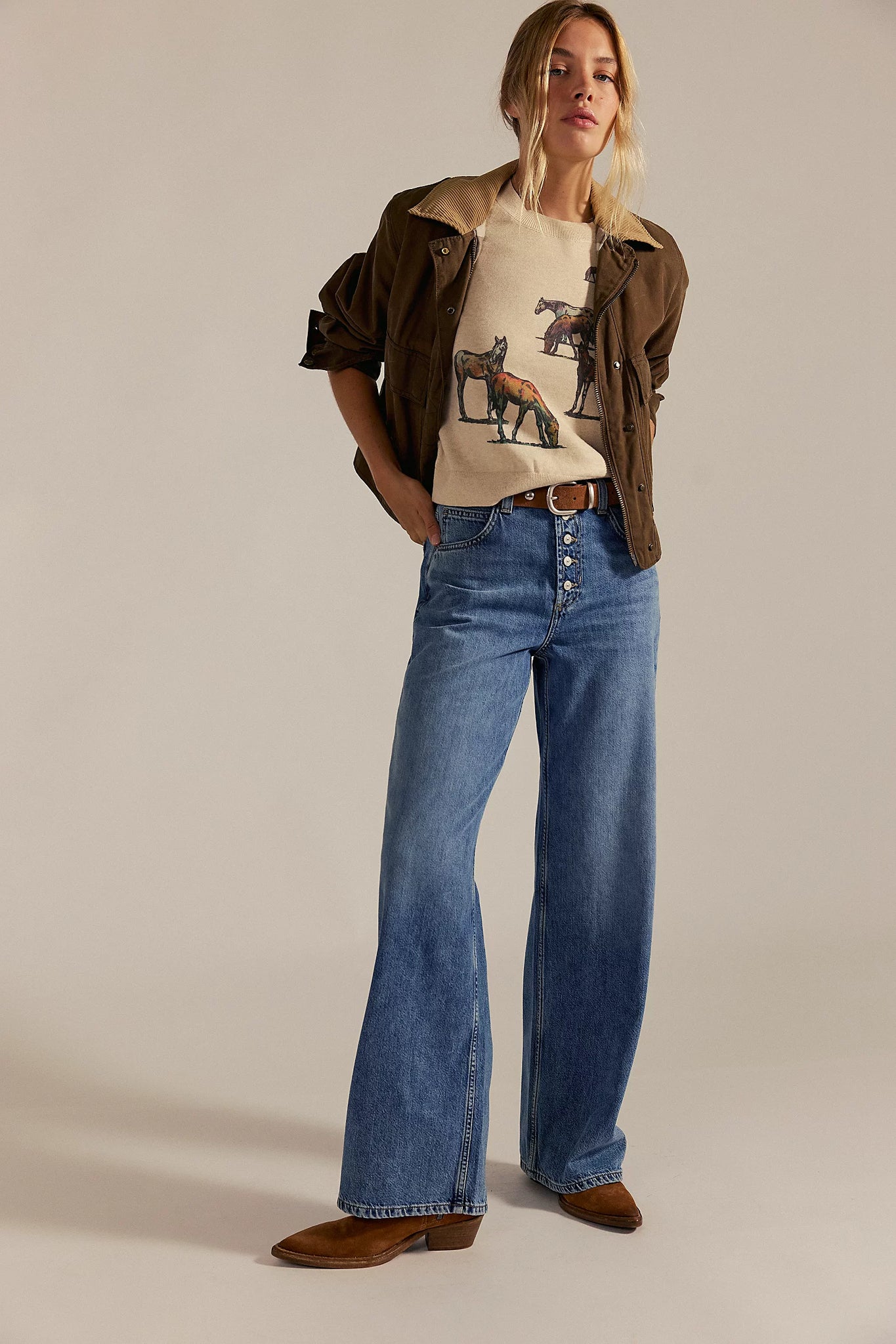 Free People WTF Nia Boyfriend Jeans FRIDAY