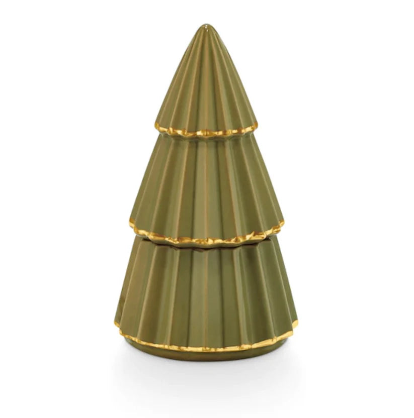 Illume Gilded Ceramic Tree Candle FRESH BALSAM