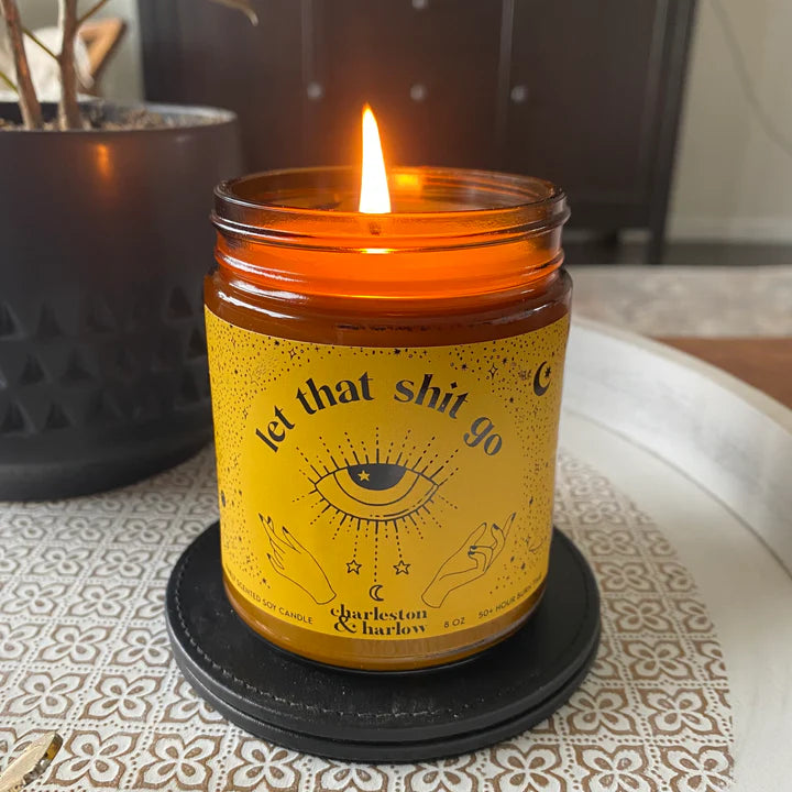 Charleston & Harlow Let That Sh*t Go Candle