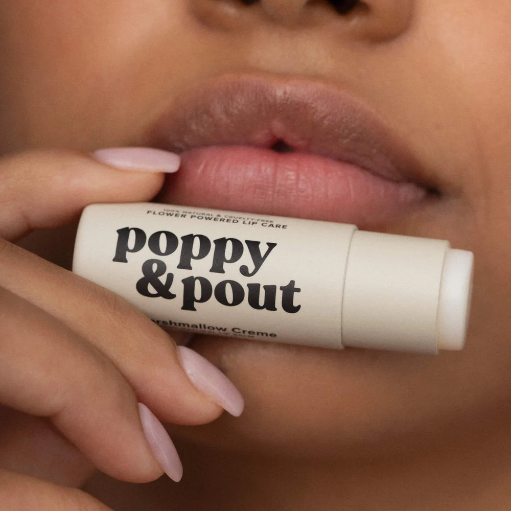 Poppy & Pout Marshmallow Creme Lip Balm