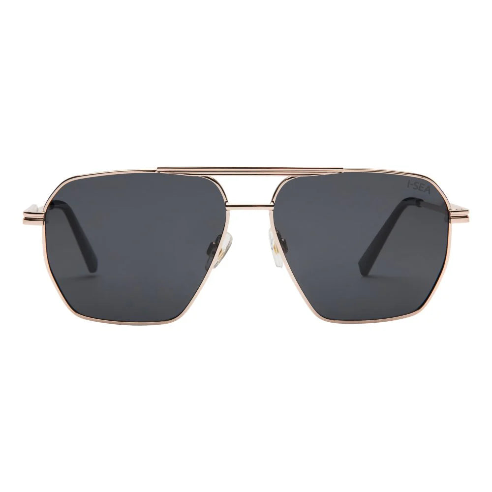 I-Sea Piper Sunglasses GLD/SMOKE