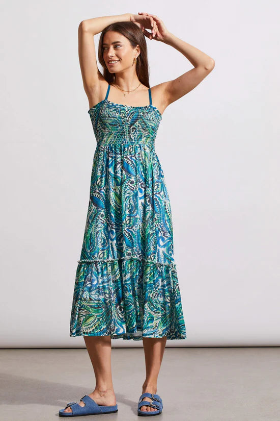 Tribal Print Convertible Dress/Skirt OCEAN
