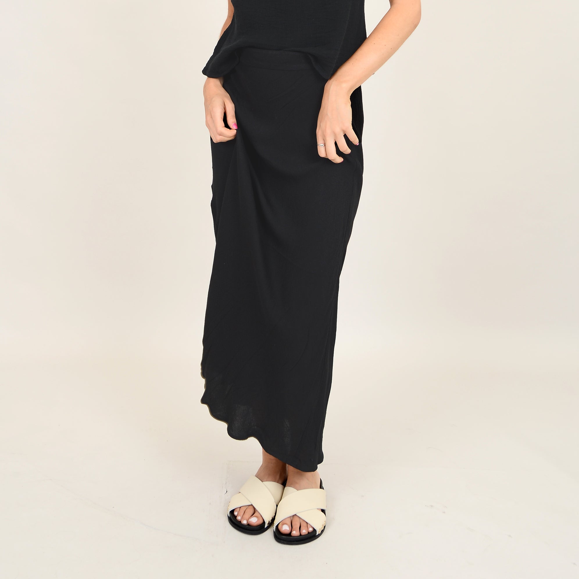 RD Style Alicent Crepe Skirt BLK