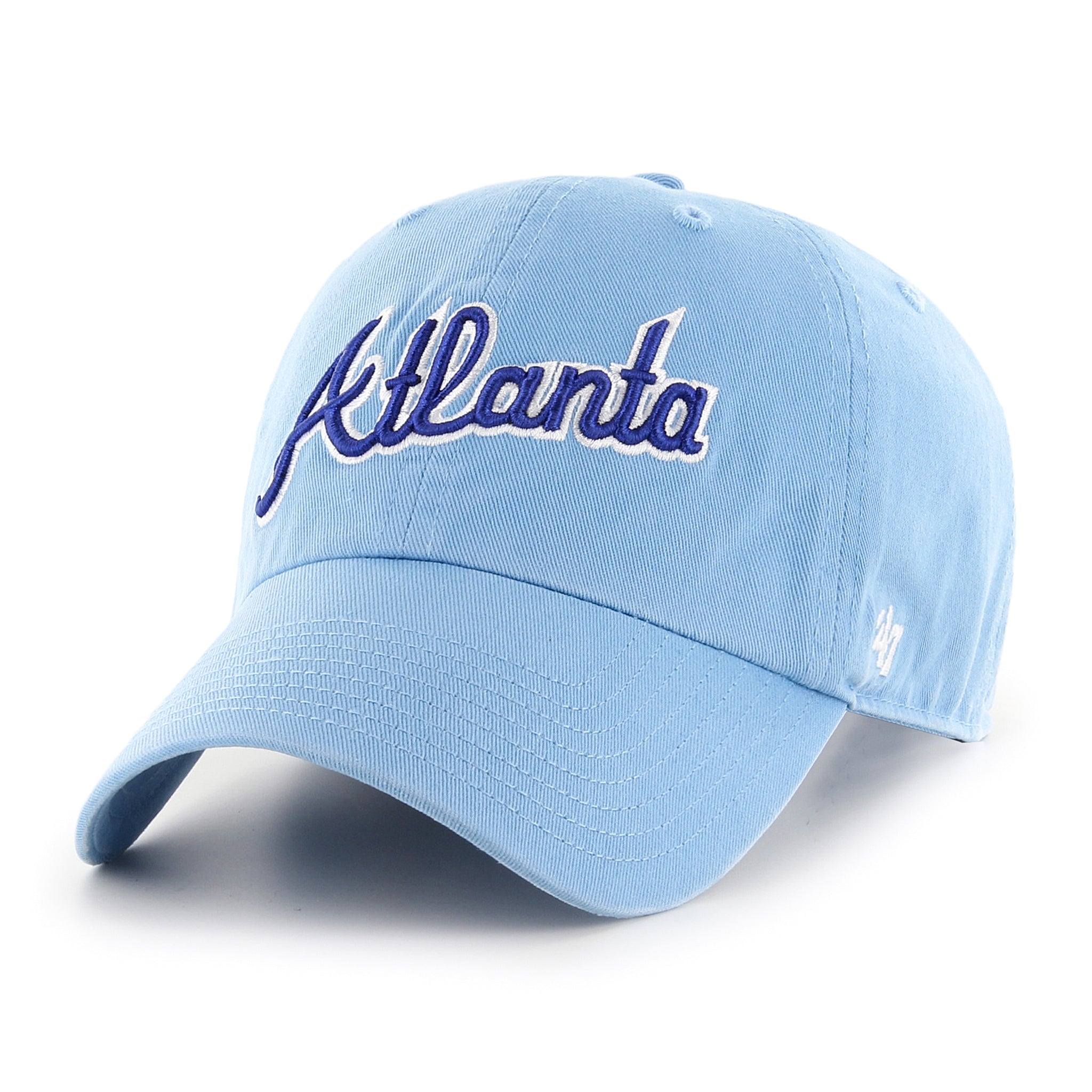 47' Brand Atlanta Braves Cooperstown Script Cap