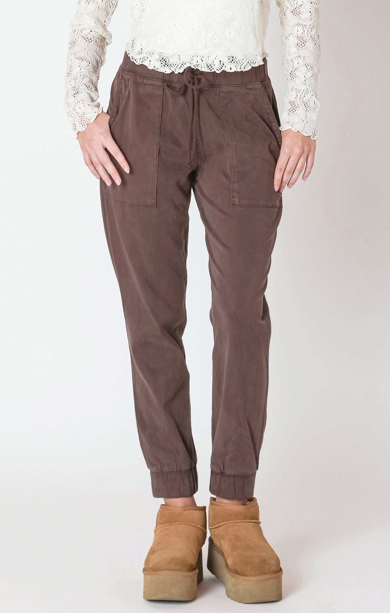Dex Soft Touch Jogger CHESTNUT