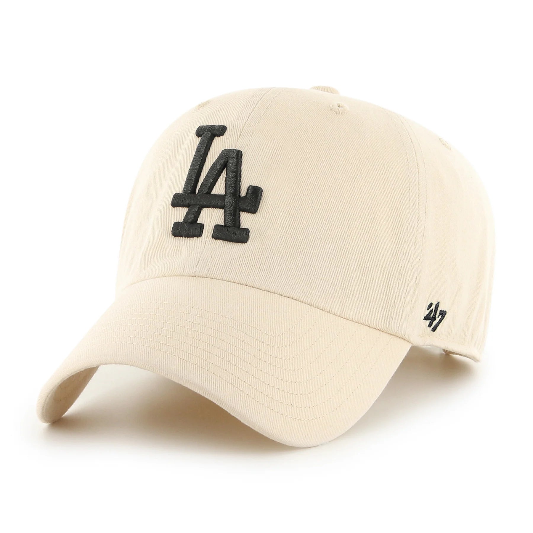 '47 Brand Los Angeles Clean Up Cap NAT/BLK