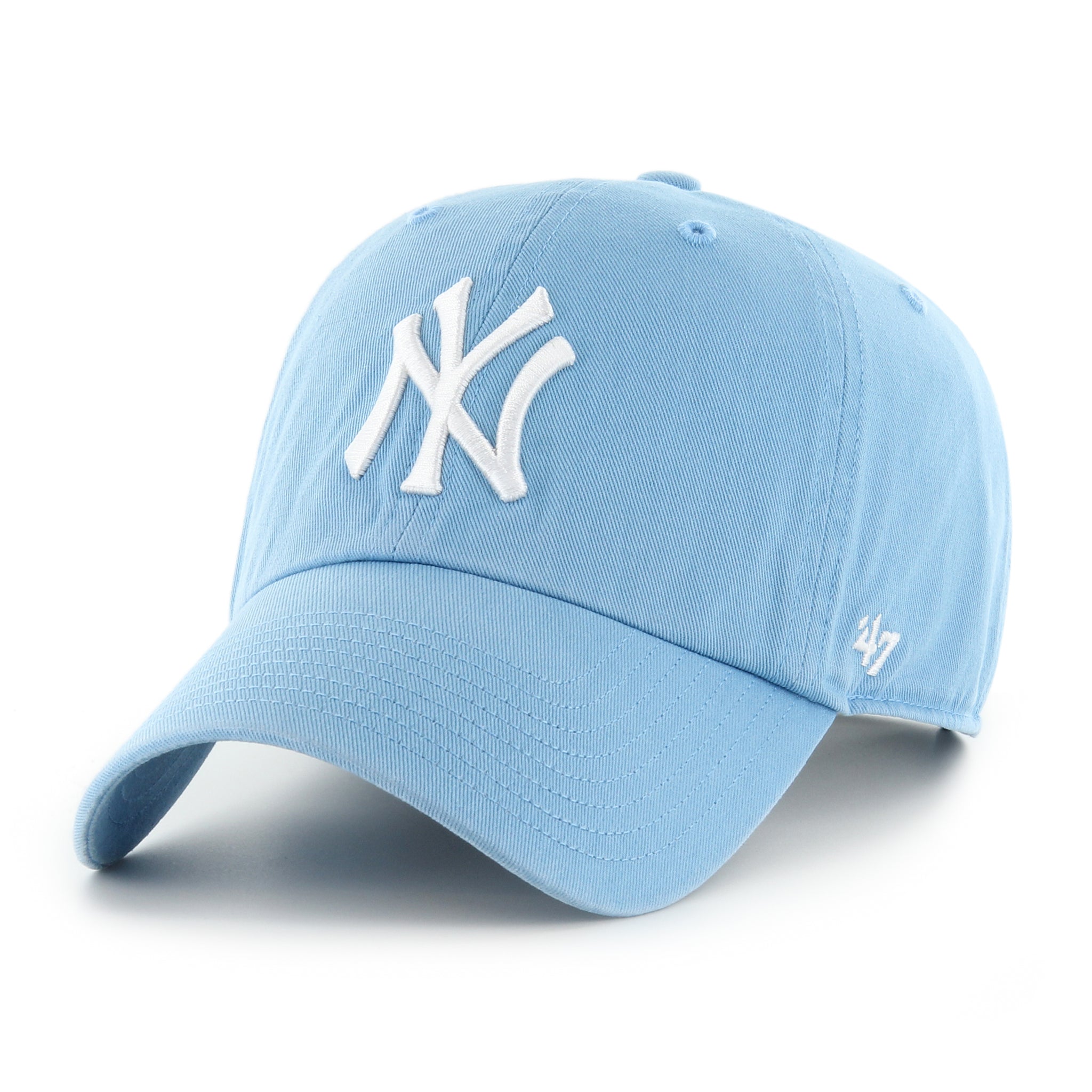 '47 Brand New York Yankees Clean Up Cap COLUMBIA BLUE