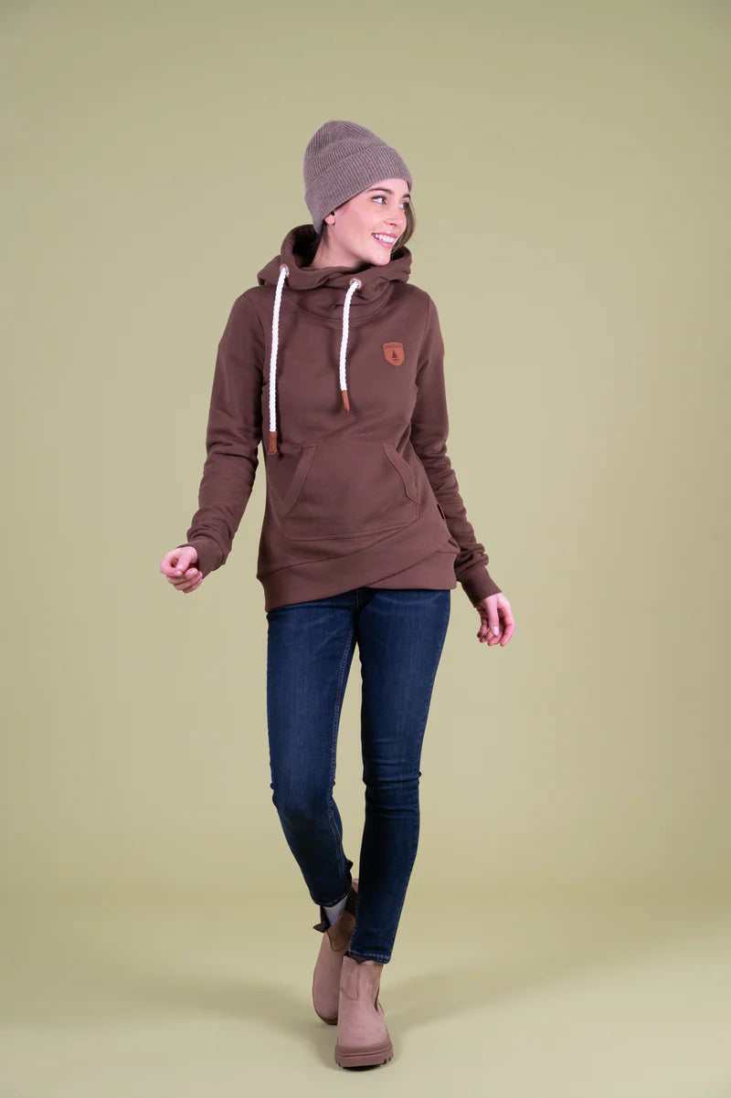 Wanakome Artia Hoodie MAHOGANY