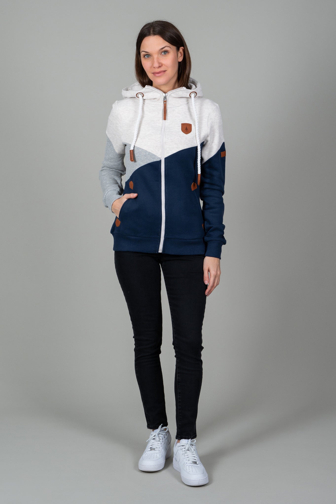 Wanakome Roxette Full Zip Hoodie OXFORD