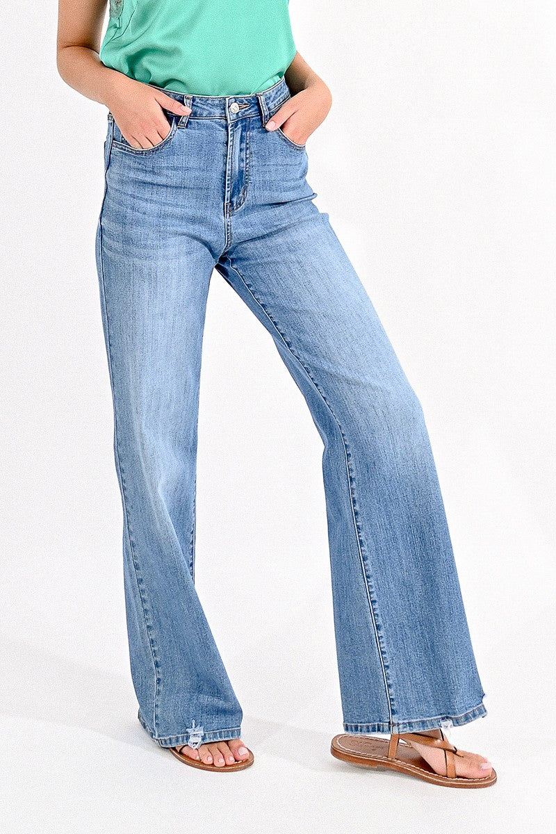 Molly Bracken Wide Leg Jeans DENIM BLUE